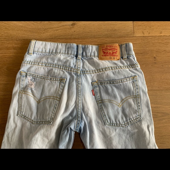 Mens or Boys Levi’s 511 Slim Jeans, Distressed Pants, Size 28 x 28 16REG - Picture 6 of 10